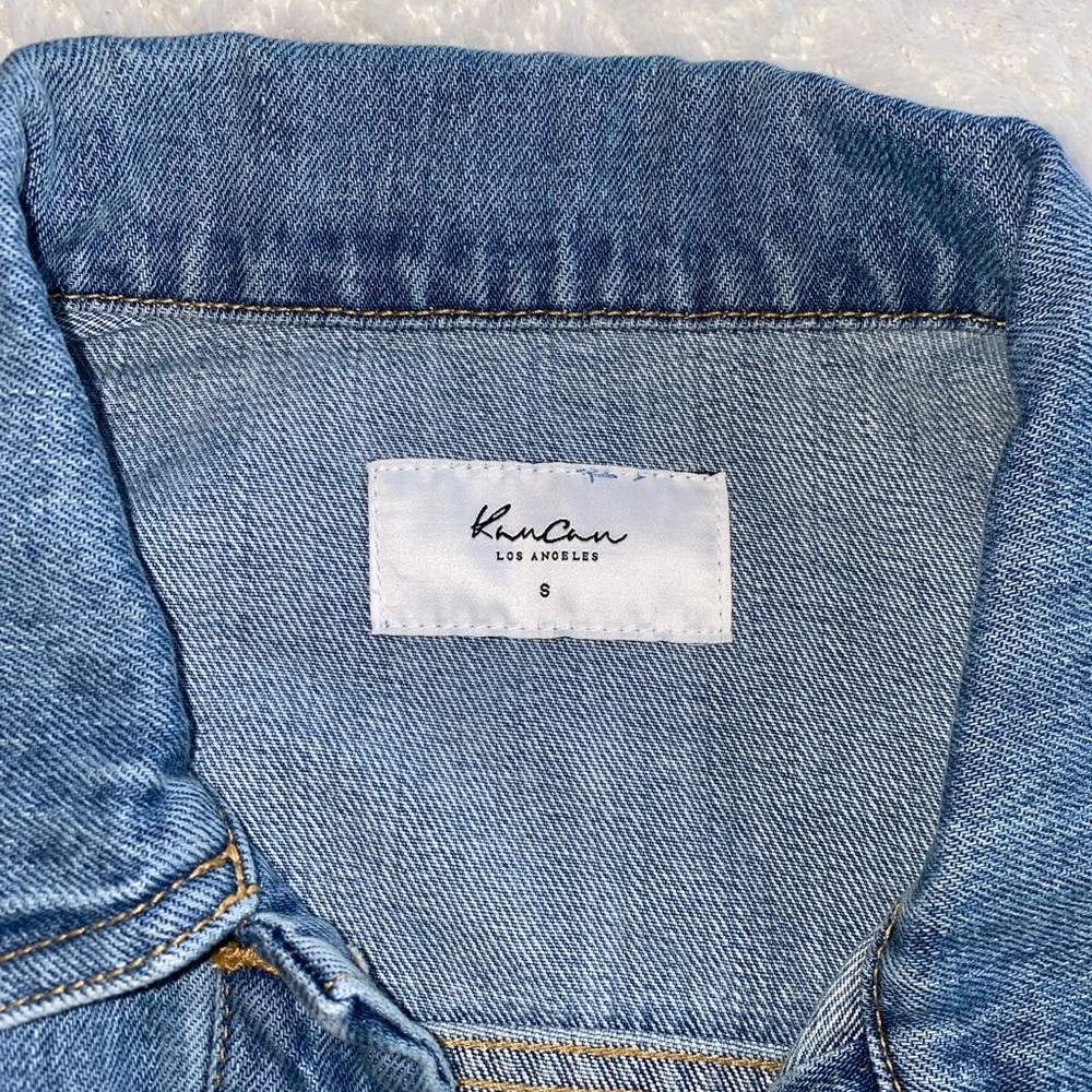 KanCan Crazy Idea Jean Jacket - Picture 5 of 7
